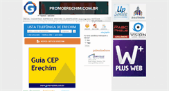 Desktop Screenshot of guiaerechim.com.br